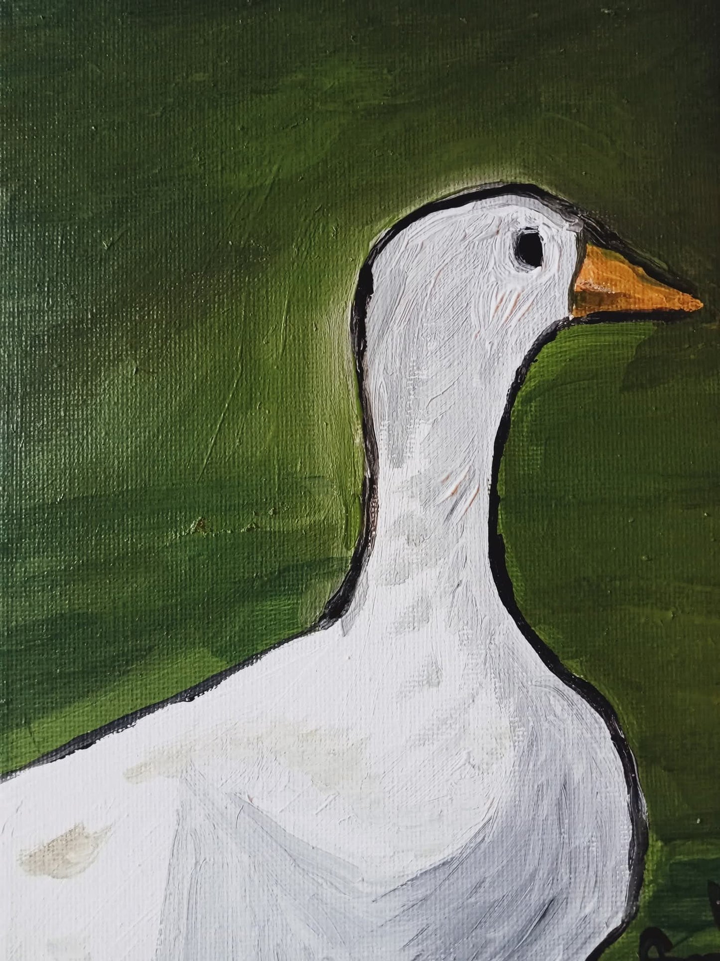 Petite peinture acrylique