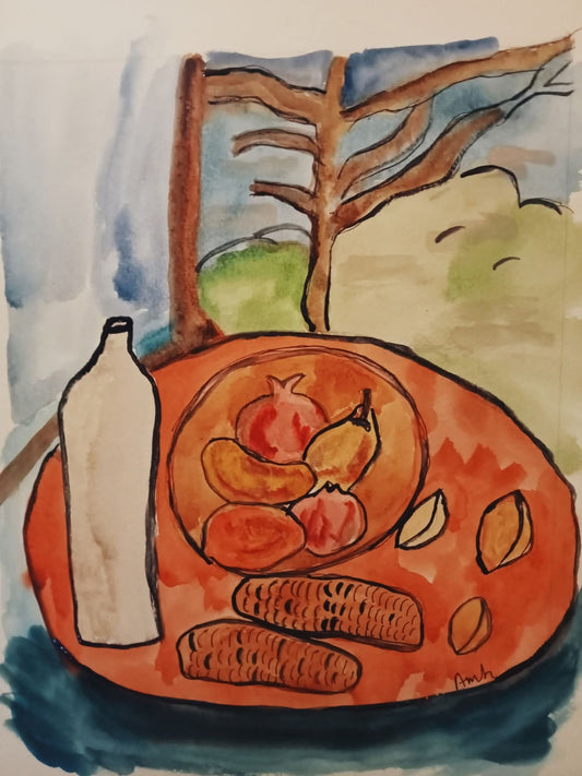 Nature morte aux pommes de pin