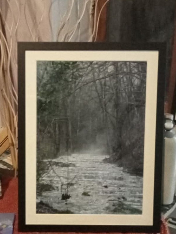 Photographie couleur encadrée