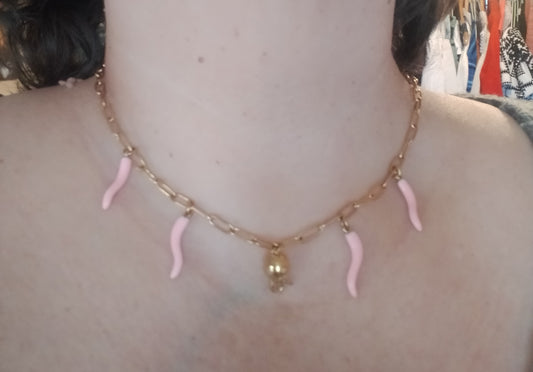 Collier acier inoxydable méduse